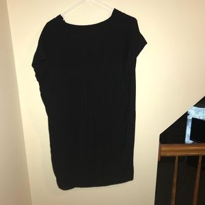 Black t-shirt dress